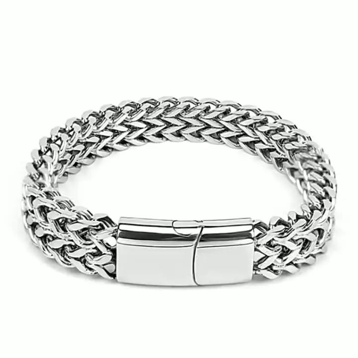 Titanium Silver Bracelet