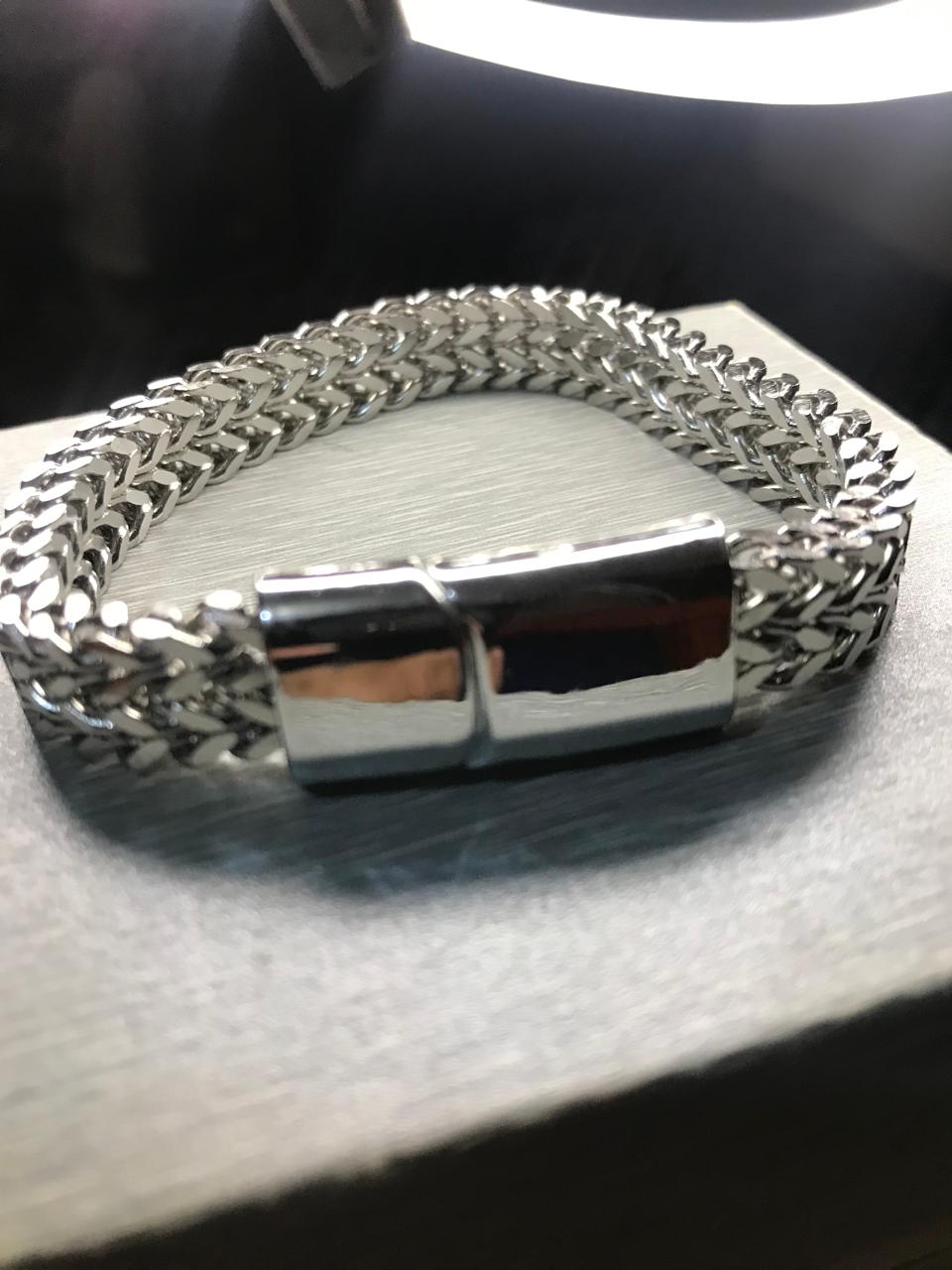 Titanium Silver Bracelet