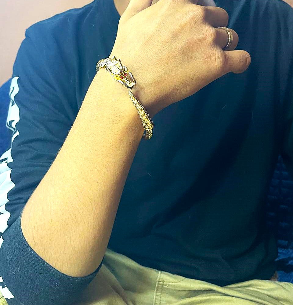 Dragon Bracelet (Red Eye) For Men